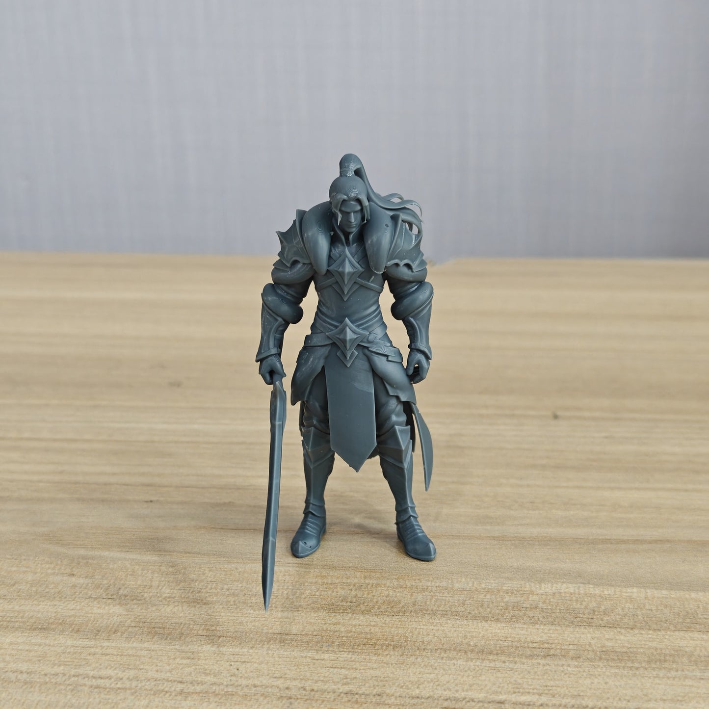 MRY-SFW LYTR1367 Snow Peak Ice Blade Fantasy Warrior 3D Printed Figure Model