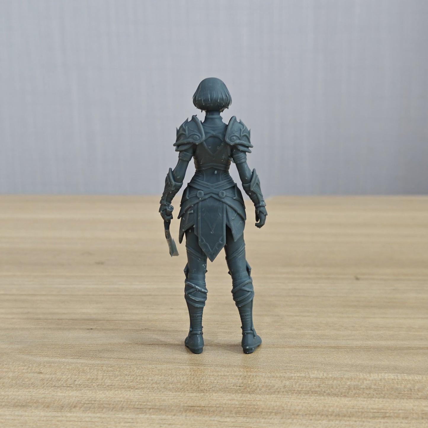 MRY-SFW LYTR1356 Fantasy Style Mechanical Female Warrior 3D Printed Figure Model