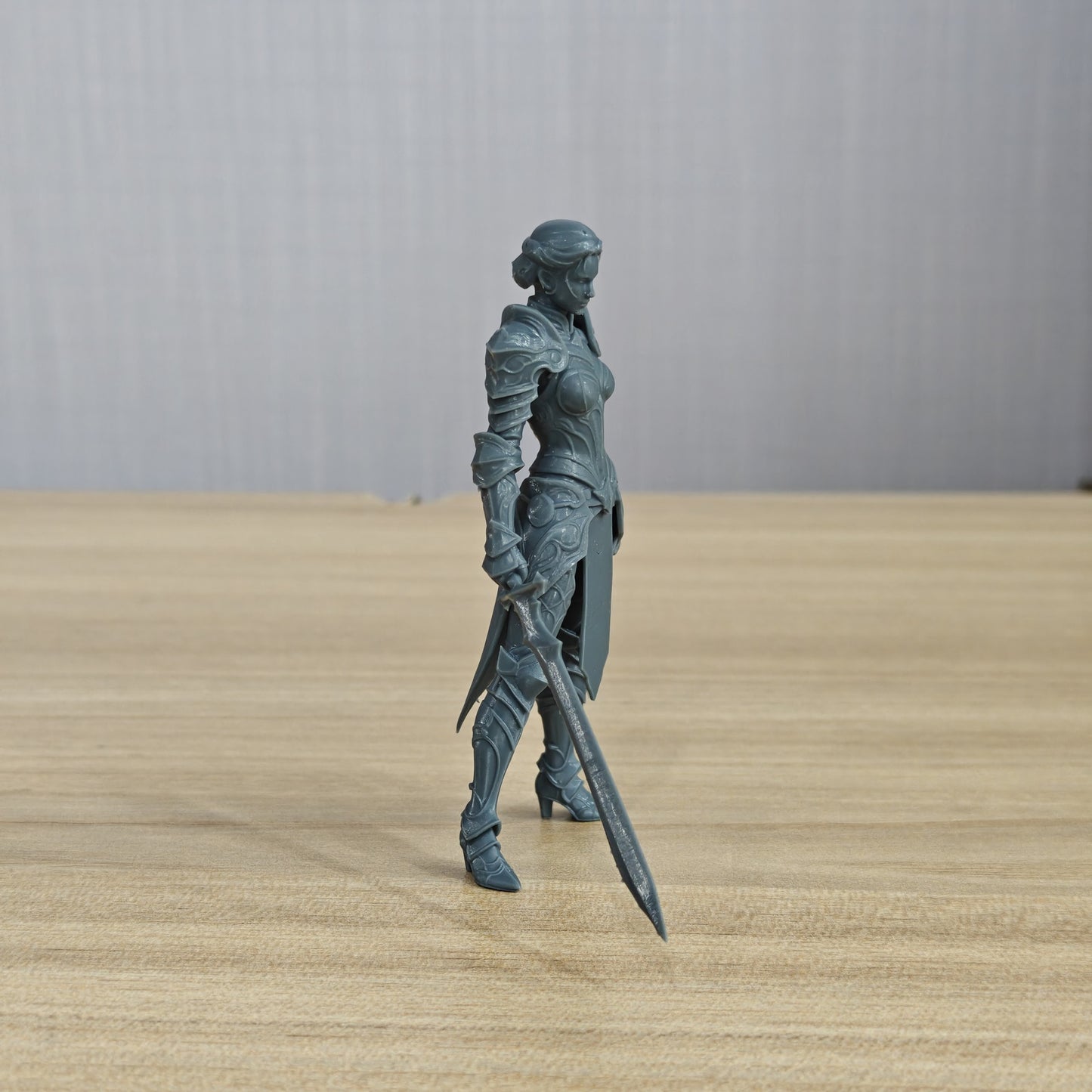 MRY-SFW LYTR1354 Fantasy Mecha Female Warrior 3D Printed Figure Model