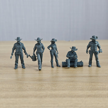 MRY-SFW LYTR1330 American Western Cowboy Rancher Set Adult Collectible