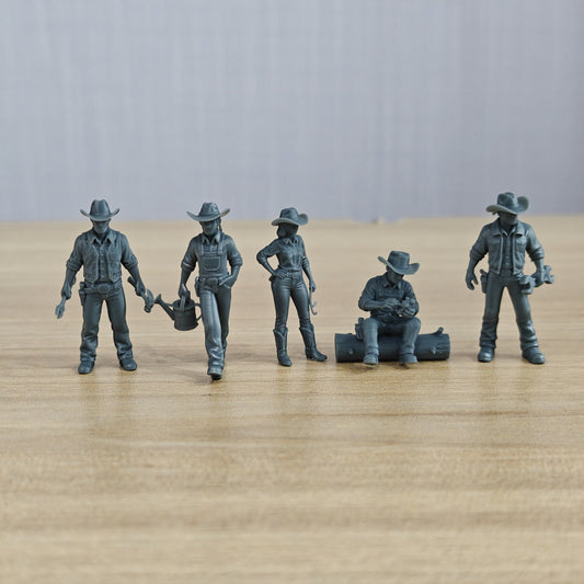 MRY-SFW LYTR1330 American Western Cowboy Rancher Set Adult Collectible