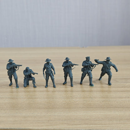 MRY-SFW LYTR1322 American Western Cowboy Seventh Regiment Soldier Set Adult Collectible