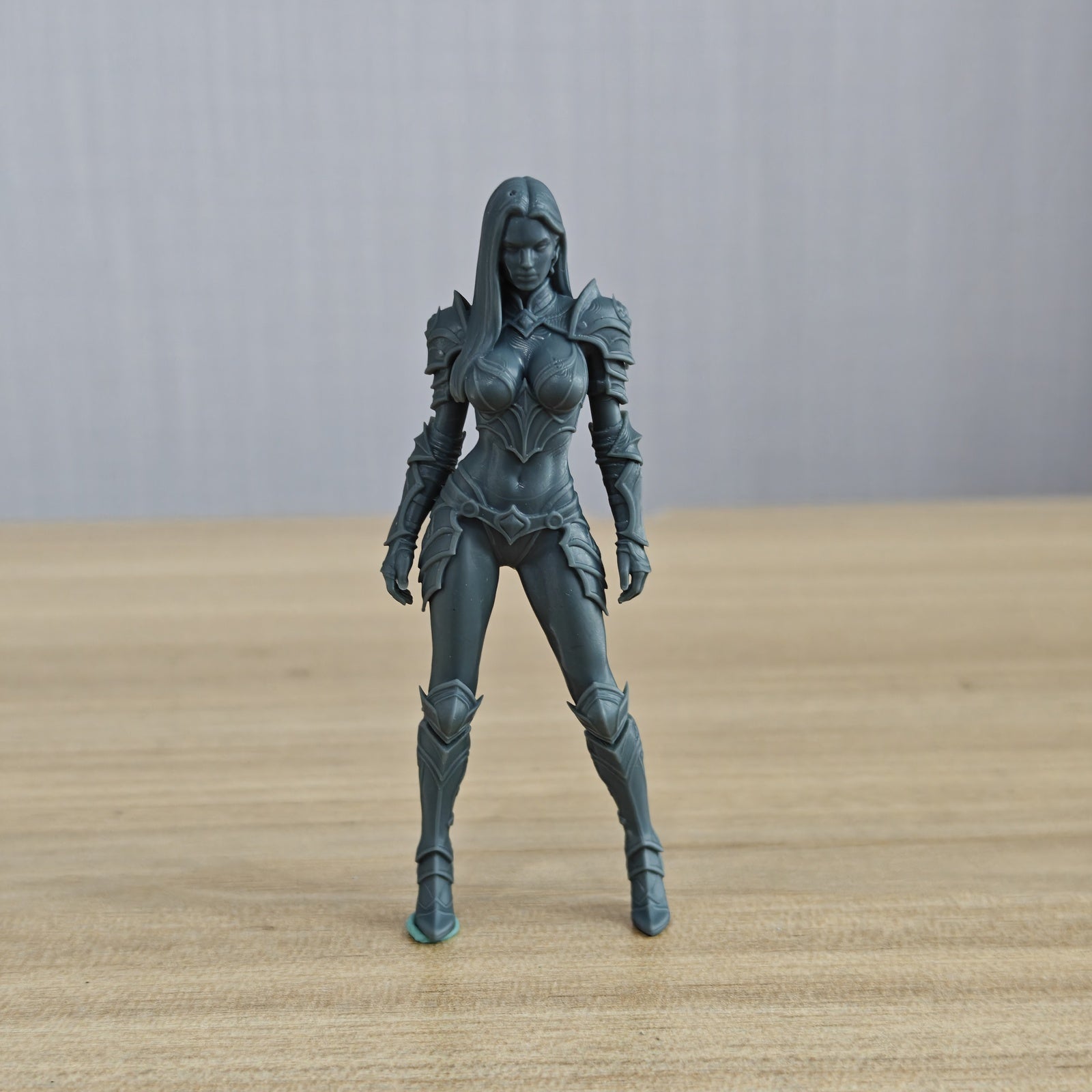 MRY-SFW LYTR1357 Future Sci Fi Female Warrior 3D Printed Fig – LCD 3D printed resin model kit, image 1