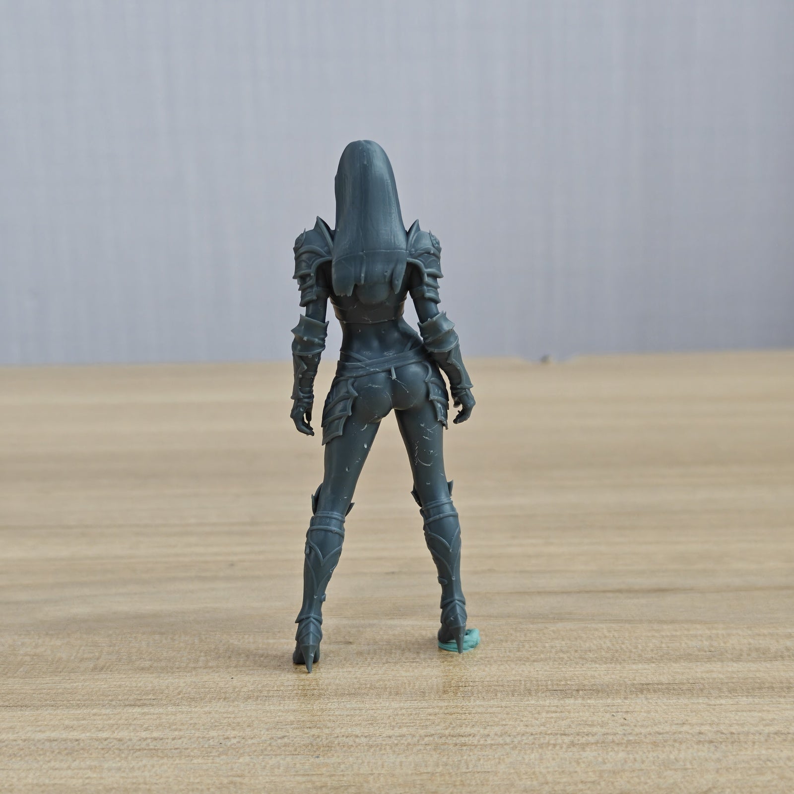 MRY-SFW LYTR1357 Future Sci Fi Female Warrior 3D Printed Fig – LCD 3D printed resin model kit, image 3