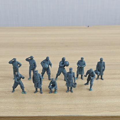 MRY-SFW LYWF003 HMS Victory Sailing Warship Naval Sailors Daily 11 Person Group