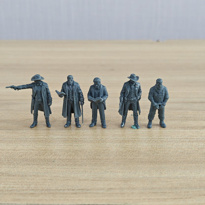 MRY-SFW LYTR1338 American Western Cowboy Western Justice Five Person Set