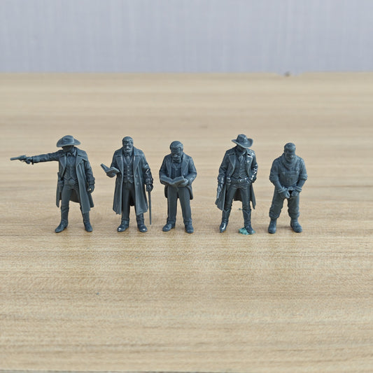 MRY-SFW LYTR1338 American Western Cowboy Western Justice Five Person Set