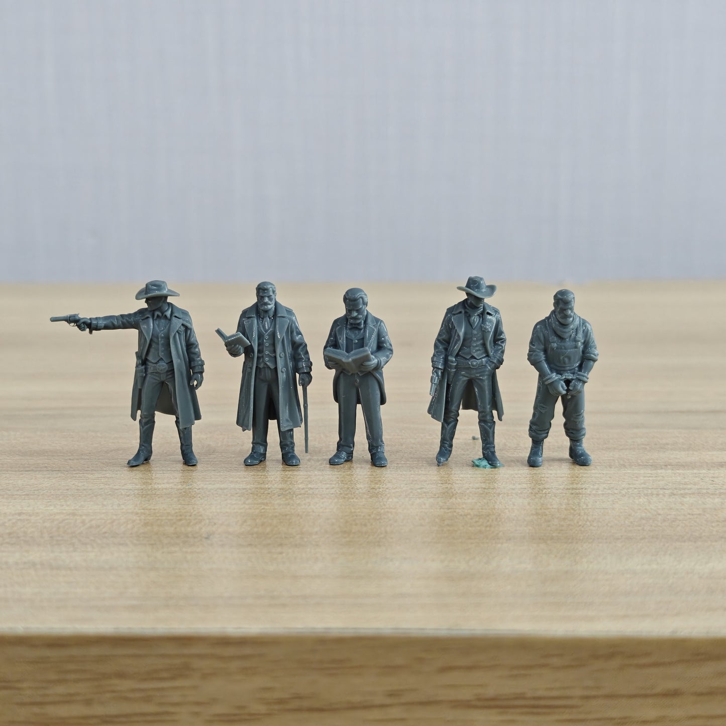 MRY-SFW LYTR1338 American Western Cowboy Western Justice Five Person Set