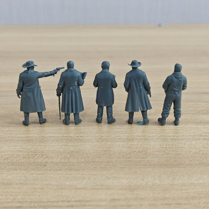 MRY-SFW LYTR1338 American Western Cowboy Western Justice Five Person Set