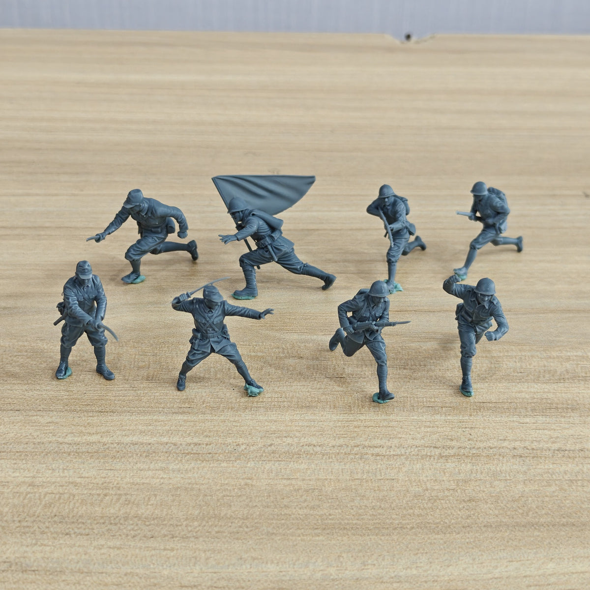 MRY-SFW SSTR427 WWII Pacific Theater Japanese Banzai Charge  – LCD 3D printed resin model kit, image 1
