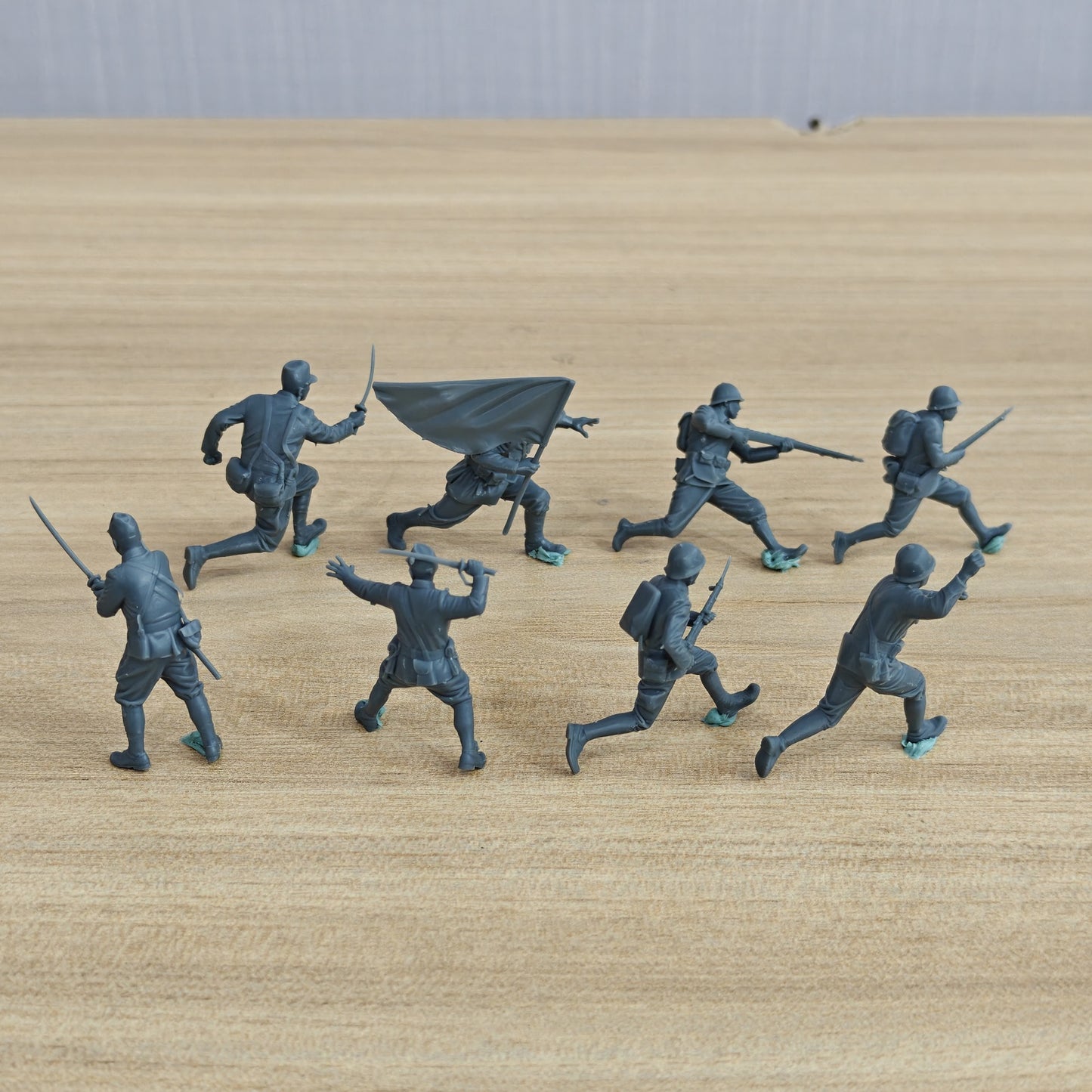 MRY-SFW SSTR427 WWII Pacific Theater Japanese Banzai Charge  – LCD 3D printed resin model kit, image 3