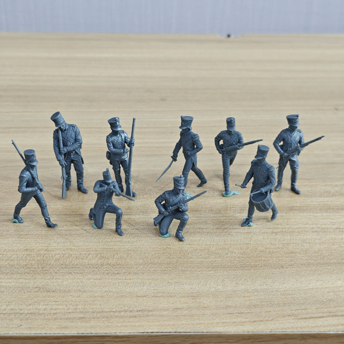 MRY-SFW SSTR426 Napoleonic Wars British Redcoat Line Infantr – LCD 3D printed resin model kit, image 7