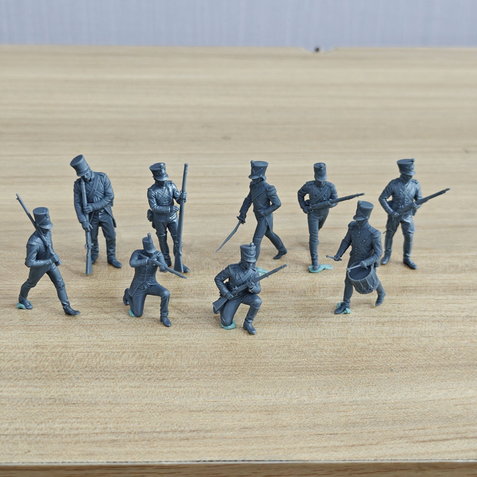 MRY-SFW SSTR426 Napoleonic Wars British Redcoat Line Infantr – LCD 3D printed resin model kit, image 7