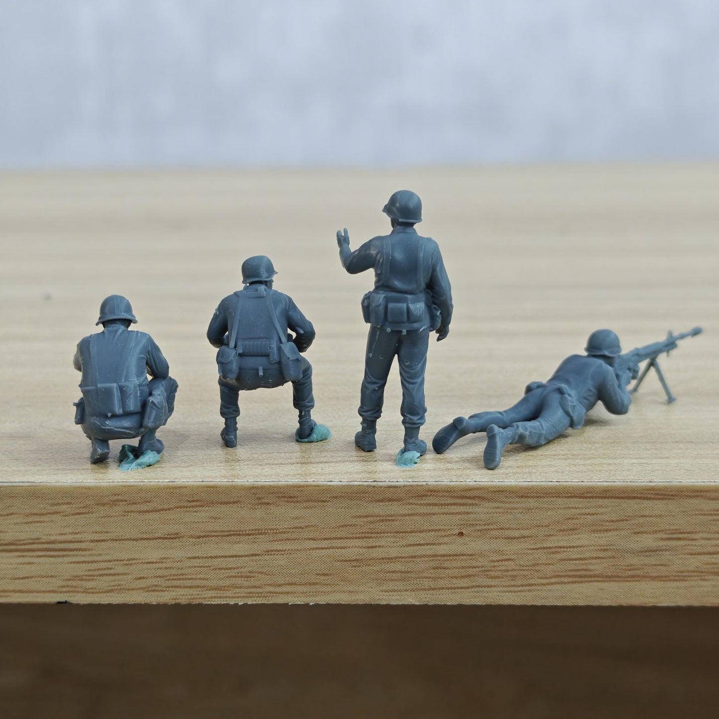 MRY-SFW SSTR450 WWII Pacific Theater USMC Browning HMG 4-Man Crew