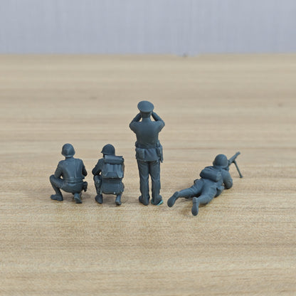 MRY-SFW SSTR430 WWII Pacific Theater IJA Type 92 HMG 4-Man Crew