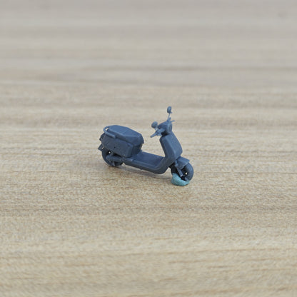 Low Poly Style Retro Scooter Motorcycle Model MRY-SFW LYTA563