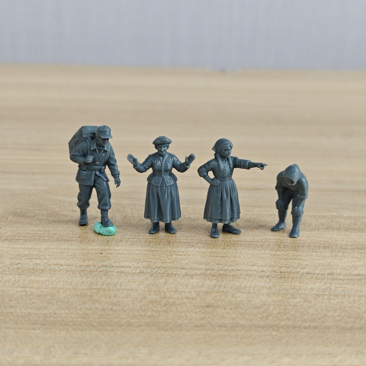 MRY-SFW LYTR1169 Normandy Rural Rescuers – LCD 3D printed resin model kit, image 1