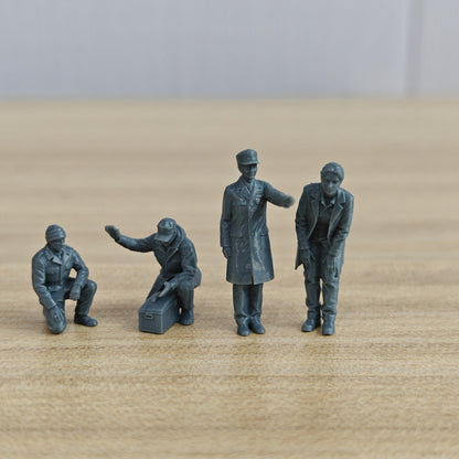 MRY-SFW LYTR1201 Battle of the Bulge Snow Team – LCD 3D printed resin model kit, image 2