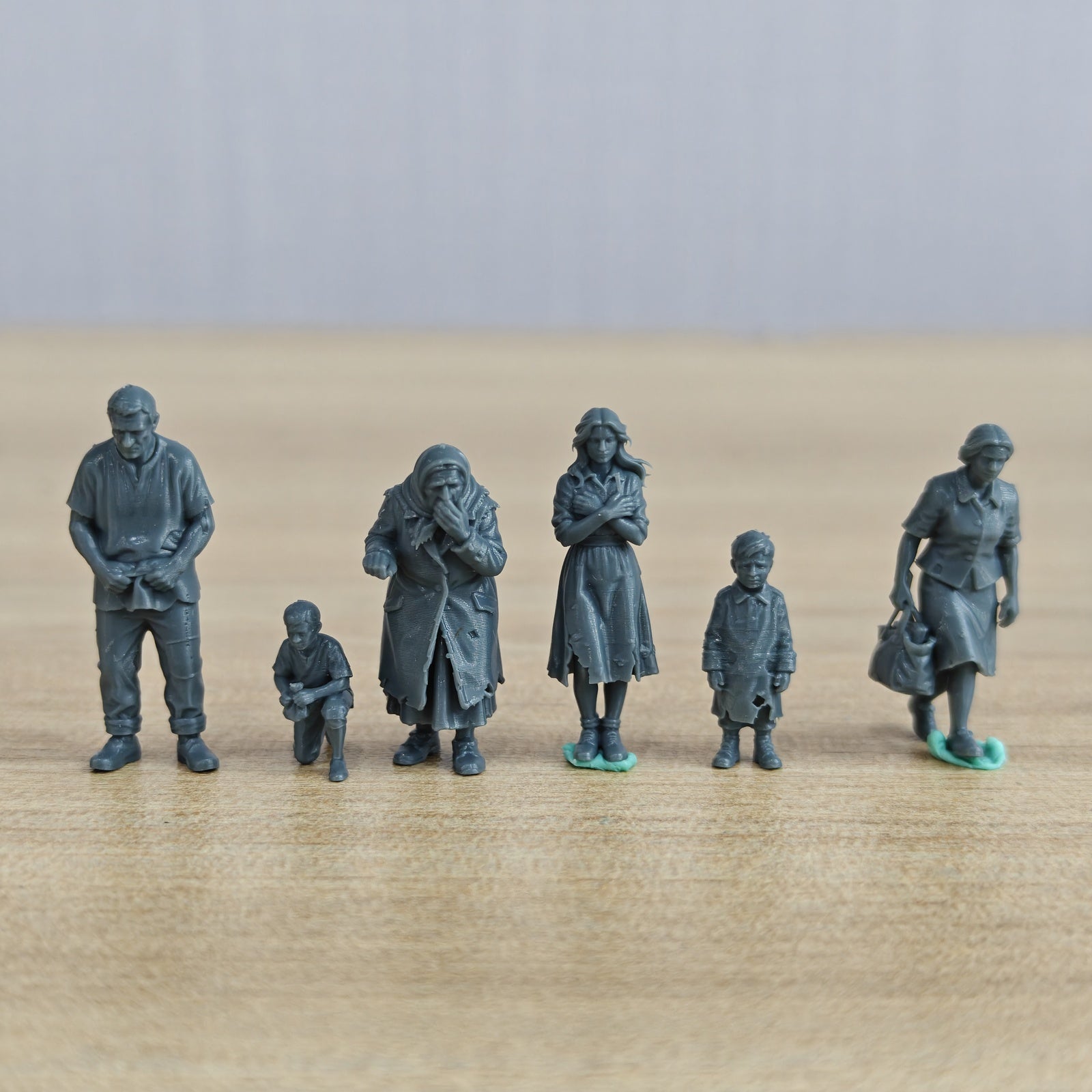 MRY-SFW LYTR1226 Operation Barbarossa Peeking at Corner – LCD 3D printed resin model kit, image 1