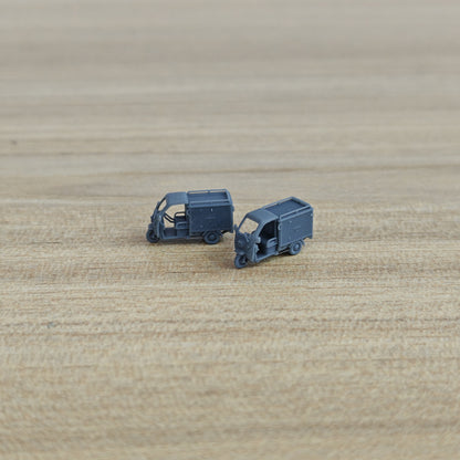 3D Printed Cargo Tricycle Model Kits - Urban Delivery Diorama Accessories MRY-SFW LYTA020