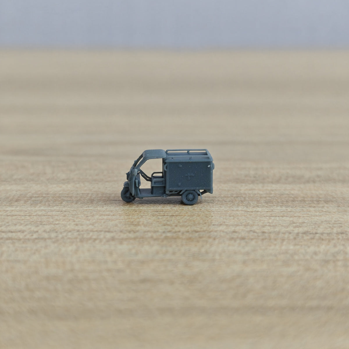 3D Printed Cargo Tricycle Model Kits - Urban Delivery Diorama Accessories MRY-SFW LYTA020