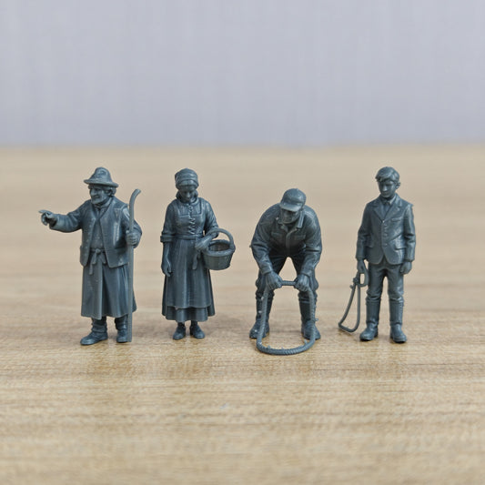 MRY-SFW LYTR1101 WWII Civilian Figures Blitz Poland Herdsmen Refugees