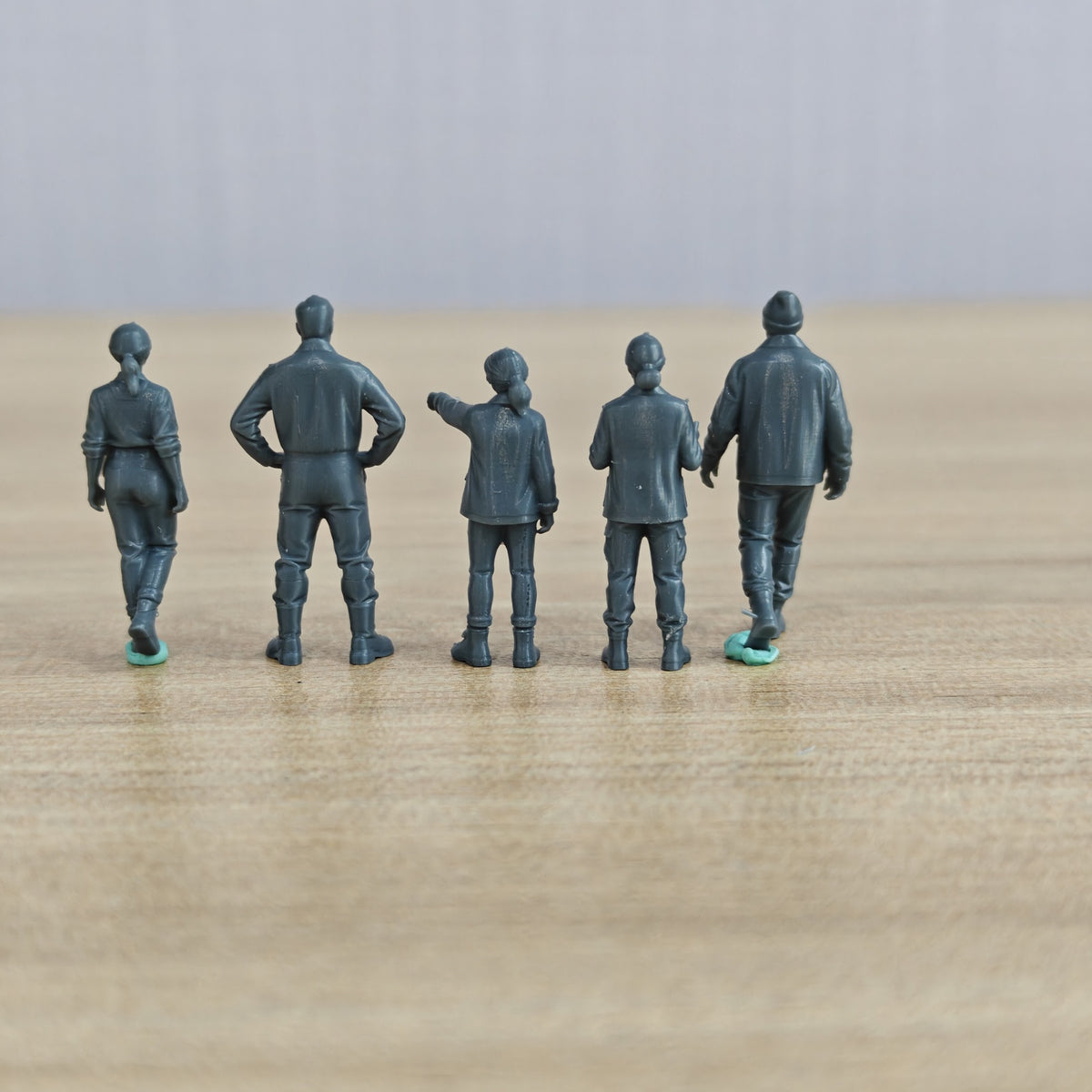 MRY-SFW LYTR1199 Battle of the Bulge Logistics Assistants – LCD 3D printed resin model kit, image 2
