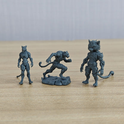 MRY-SFW LYGR1078 Mutated Orc Series Tiger Folk Unit – LCD 3D printed resin model kit, image 1