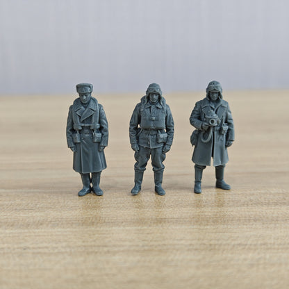 MRY-SFW LYWF004 WWII Soviet Naval Figures Northern Fleet Sub – LCD 3D printed resin model kit, image 1