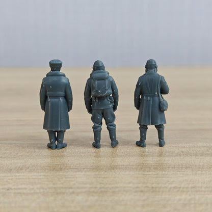 MRY-SFW LYWF004 WWII Soviet Naval Figures Northern Fleet Sub – LCD 3D printed resin model kit, image 2