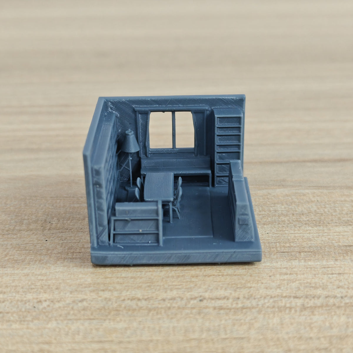 MRY-SFW LYTB1012 Anime Miniature Scenes: Book – LCD 3D printed resin model kit, image 3