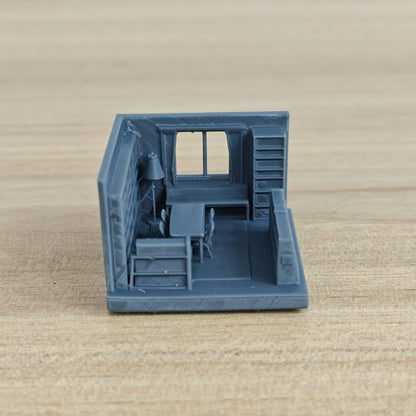 MRY-SFW LYTB1012 Anime Miniature Scenes: Book – LCD 3D printed resin model kit, image 3