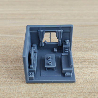 MRY-SFW LYTB1017 Anime Miniature Scenes: Duke – LCD 3D printed resin model kit, image 3