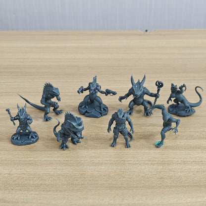 MRY-SFW LYGR1073 Mutated Orc Series Reptile Mutant Unit – LCD 3D printed resin model kit, image 1