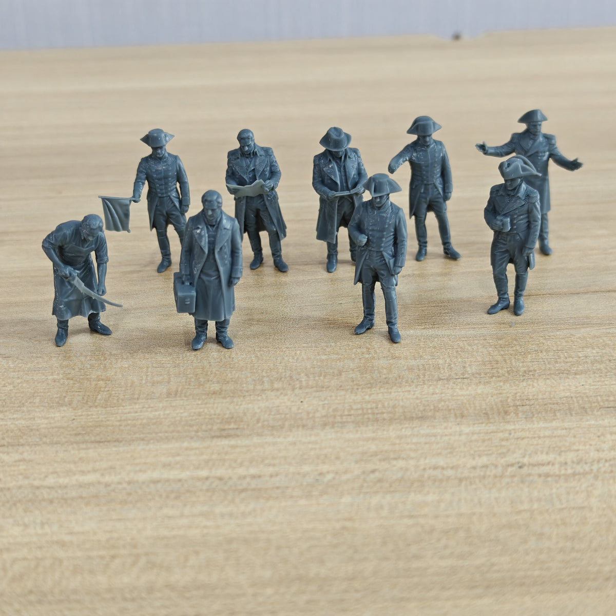 MRY-SFW LYWF002 HMS Victory Sailing Warship Naval Officers D – LCD 3D printed resin model kit, image 2