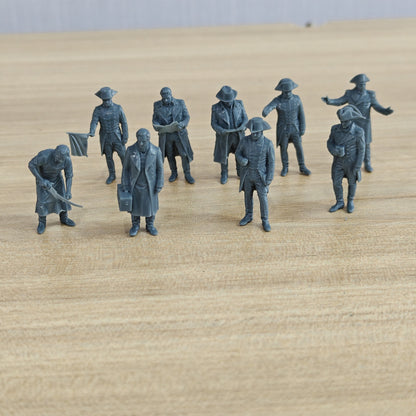 MRY-SFW LYWF002 HMS Victory Sailing Warship Naval Officers D – LCD 3D printed resin model kit, image 2