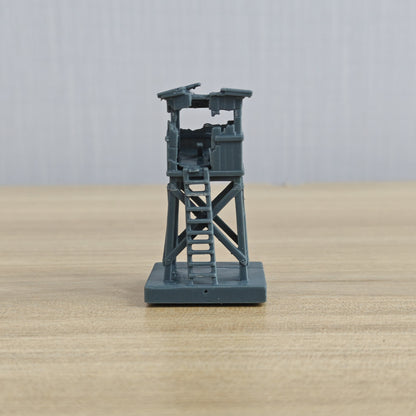MRY-SFW LYTB1276 Ruined Building Series Damaged Wooden Watch – LCD 3D printed resin model kit, image 1