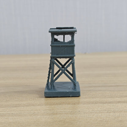 MRY-SFW LYTB1276 Ruined Building Series Damaged Wooden Watch – LCD 3D printed resin model kit, image 2