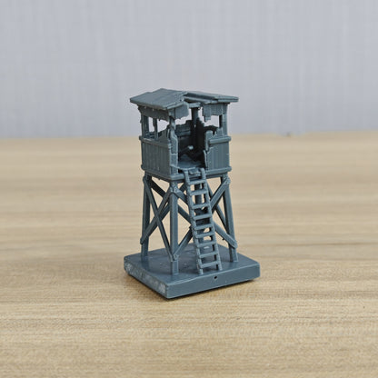MRY-SFW LYTB1276 Ruined Building Series Damaged Wooden Watch – LCD 3D printed resin model kit, image 5