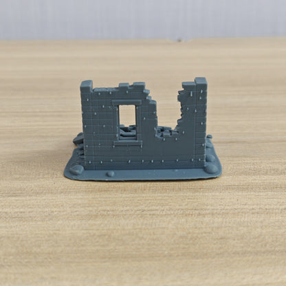 MRY-SFW LYTB1262 Ruined Building Series Complete Residential – LCD 3D printed resin model kit, image 3