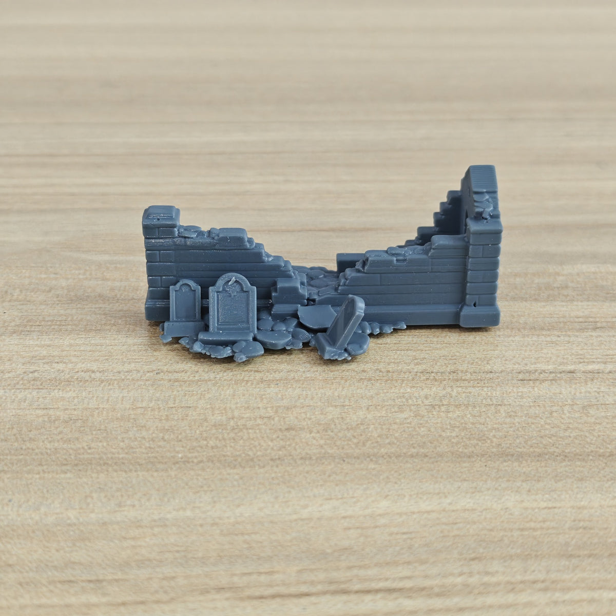 Ruined Building Series – Broken Graveyard Wall C MRY-SFW LYTB1280