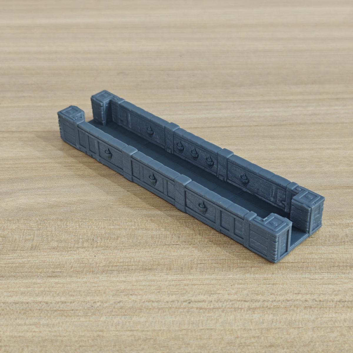 MRY-SFW LYTS860 Fantasy Dungeon Terrain 1¡Á4 Straight Corrid – LCD 3D printed resin model kit, image 3