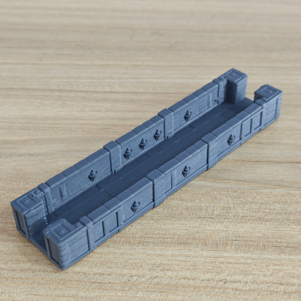 MRY-SFW LYTS860 Fantasy Dungeon Terrain 1¡Á4 Straight Corrid – LCD 3D printed resin model kit, image 4