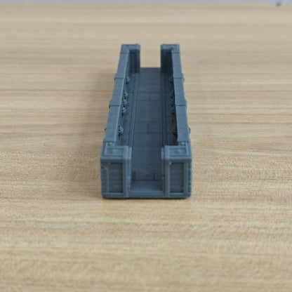 MRY-SFW LYTS860 Fantasy Dungeon Terrain 1¡Á4 Straight Corrid – LCD 3D printed resin model kit, image 1