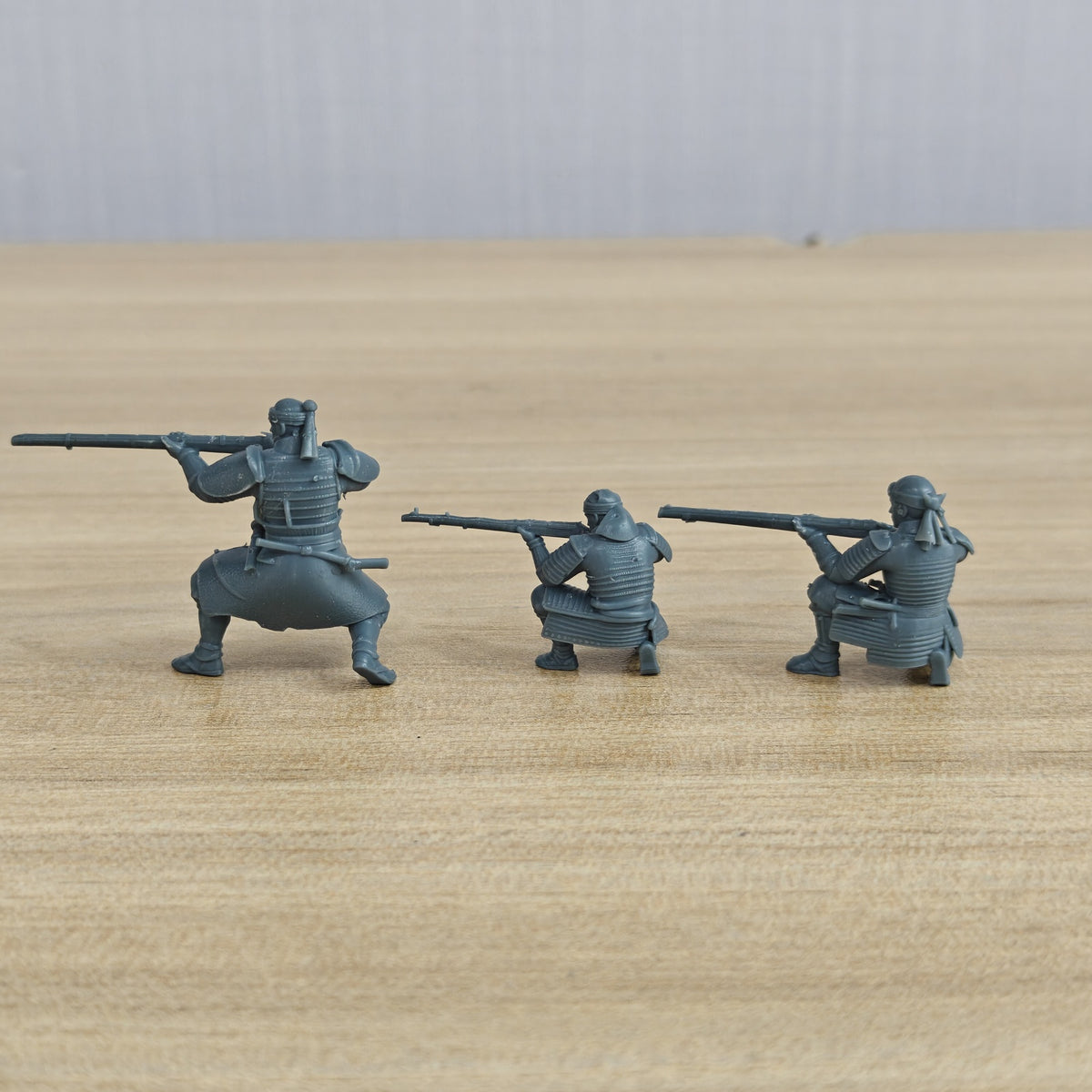 MRY-SFW LYGR1114 Sengoku Honno-ji Teppo Ashigaru 3 pcs – LCD 3D printed resin model kit, image 2