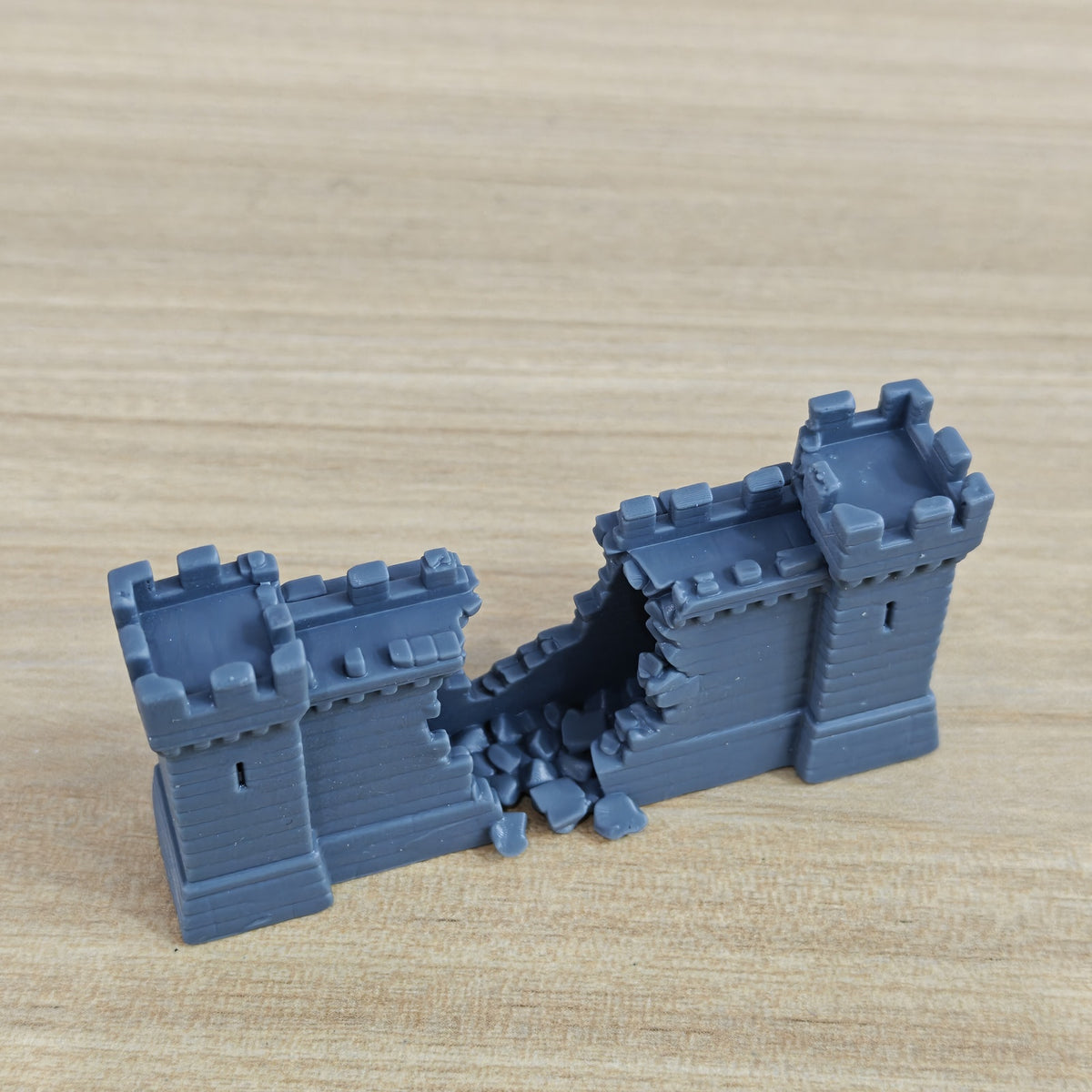 Ruined Building Series – Half-Destroyed City Wall A MRY-SFW LYTB1243