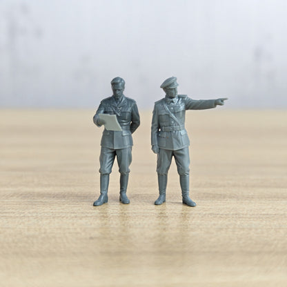 MRY-SFW SSTR1278 Dunkirk Evacuation French Signalman Handing – LCD 3D printed resin model kit, image 1