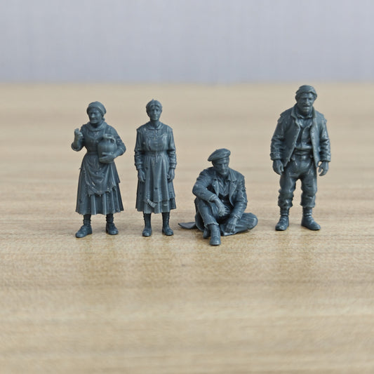 MRY-SFW LYTR1243 Battle of Moscow Salute with Signs 5 pcs – LCD 3D printed resin model kit, image 1