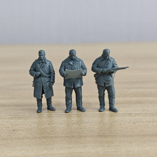 MRY-SFW LYTR1274 Battle of Stalingrad Frontline Support 3 pc – LCD 3D printed resin model kit, image 1