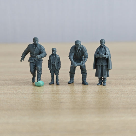 MRY-SFW LYTR1252 Battle of Moscow Position Assistance 4 pcs – LCD 3D printed resin model kit, image 1